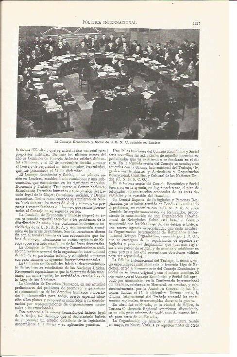 LAMINA V04081: El Consejo Economico Social de la ONU en Londres