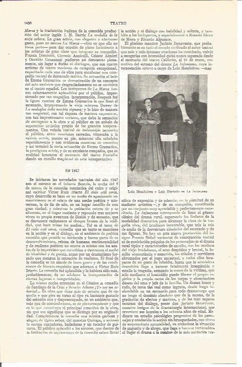 LAMINA V04098: Lola Membrives y Luis Hurtado