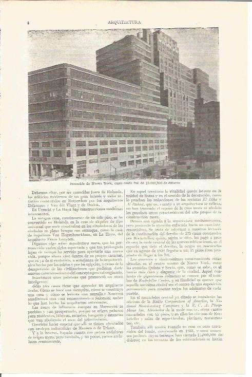 LAMINA V04104: Inmueble de Nueva York
