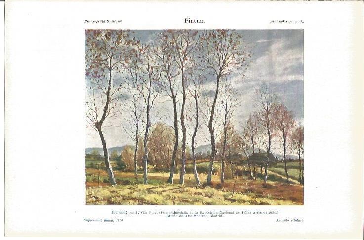 LAMINA V04239: Invierno por J. Villa Puig