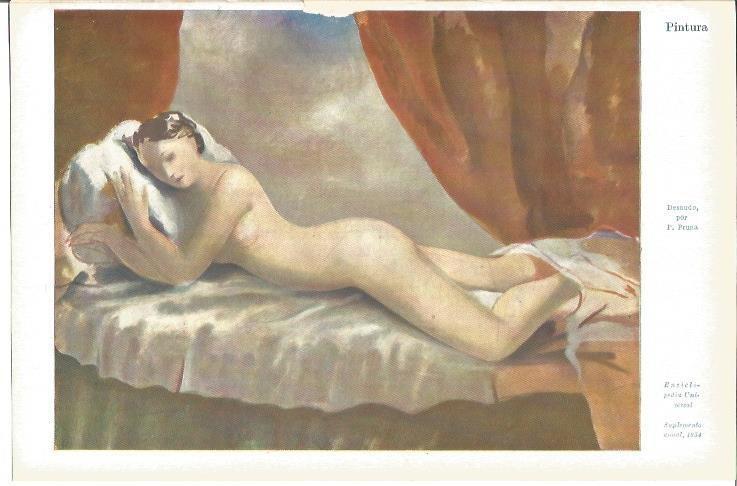 LAMINA V04236: Desnudo por P. Pruna