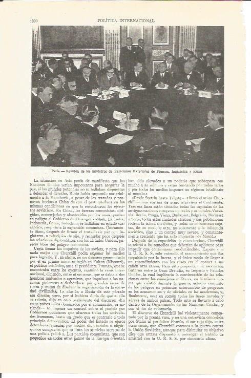LAMINA V04080: Ministros de Relaciones Exteriores de Francia, Inglaterra y Rusia