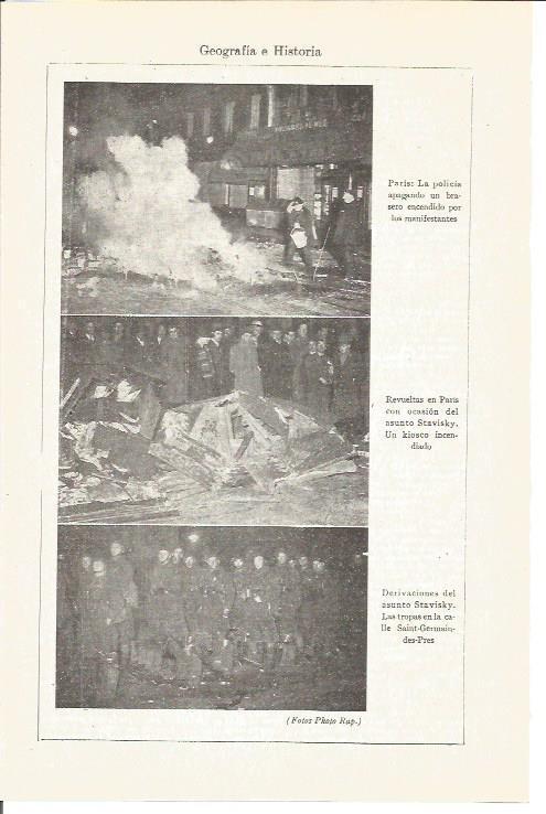 LAMINA V04180: Revueltas en Paris por el asunto Stavisky