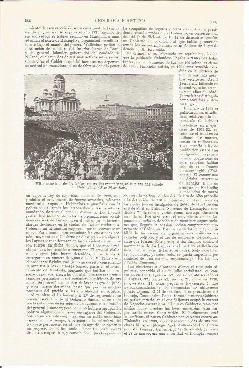 LAMINA V04177: Mitin de los lappos en plaza del Senado en Helsingfors