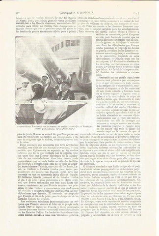 LAMINA V04170: Roosevelt, esposa e hijos en el Indianapolis