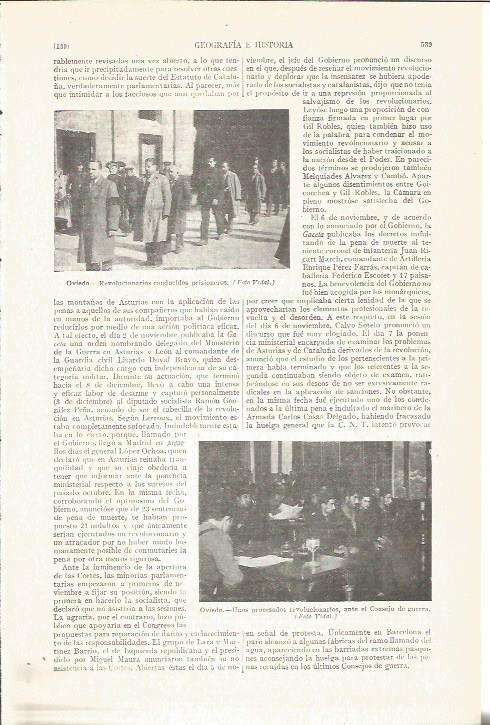 LAMINA V04169: Revolucionarios en Oviedo