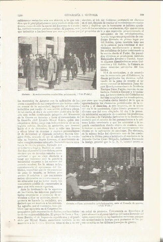 LAMINA V04169: Revolucionarios en Oviedo