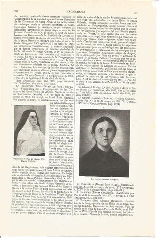 LAMINA V04203: Venerable Maria de Santa Eufrasia Pelletier y beata Gemma Galgani