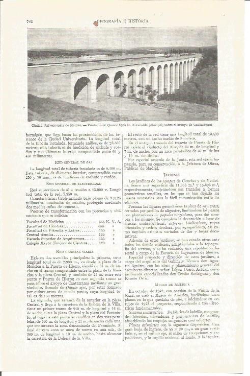 LAMINA V03966: Viaducto de Quince Ojos en Madrid