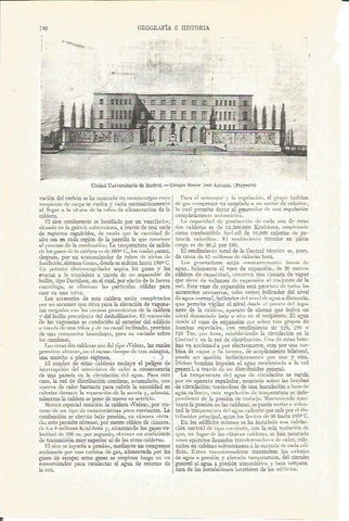LAMINA V03965: Proyecto Colegio Mayor Jose Antonio, Madrid