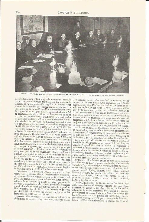 LAMINA V03992: Reunion en Atenas con Churchill