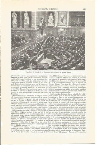 LAMINA V03989: El Consejo de la Republica, Francia