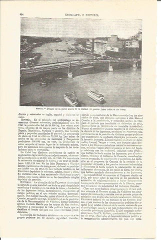 LAMINA V03984: El puente Jones sobre el rio Pasig, Manila