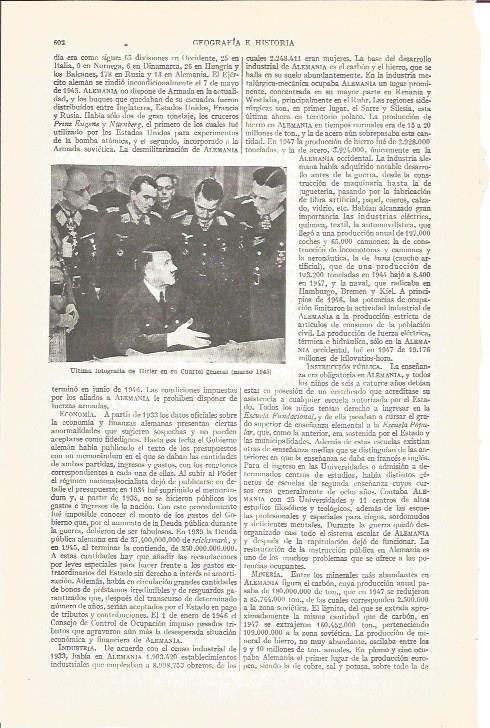 LAMINA V03929: Ultima fotografia de Hitler en marzo 1943