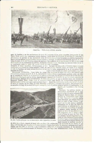 LAMINA V03928: Desfile en Afganistan y el paso de Khyber