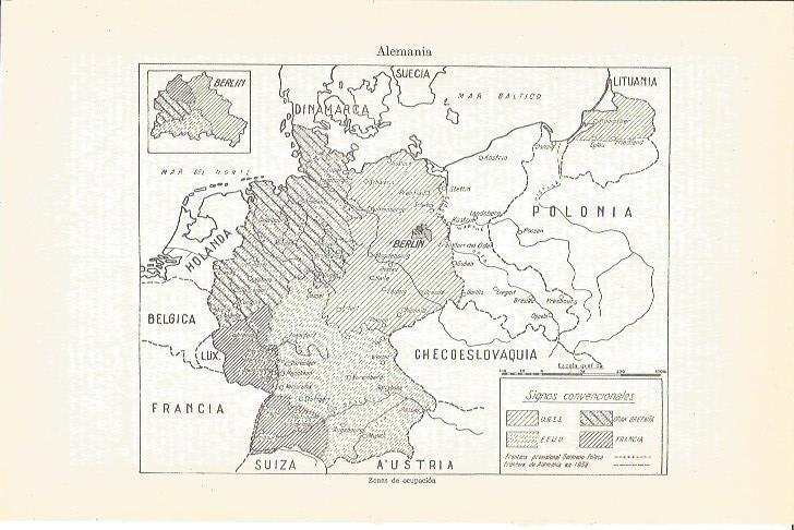 LAMINA V03930: Mapa de Alemania