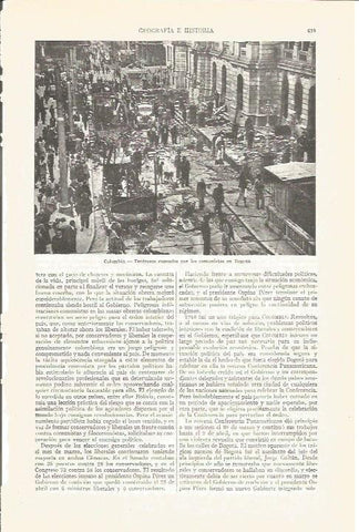 LAMINA V03949: Destrozos causados por los comunistas en Bogota