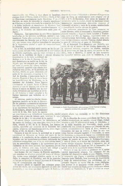 LAMINA V04053: Lord Mountbatten pasando revista a la division africana