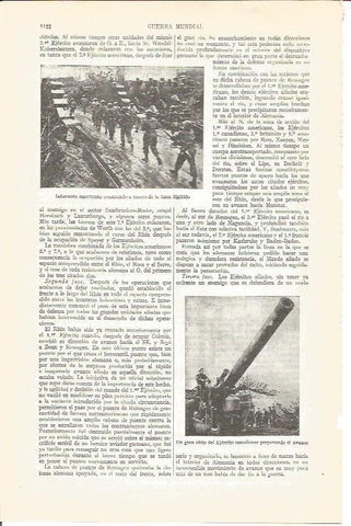 LAMINA V04047: Infanteria americana en la linea Sigfrido y gran obus canadiense