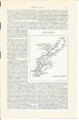 LAMINA V04057: Mapa de Okinawa