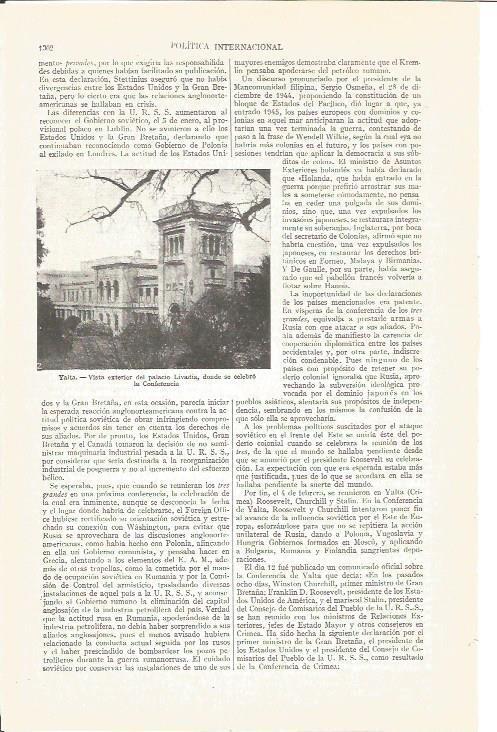 LAMINA V04075: Palacio Livadia, Yalta