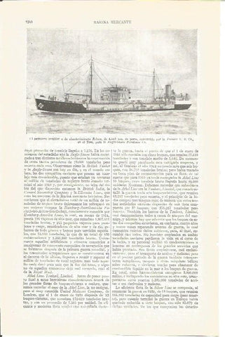 LAMINA V04062: Petrolero Rebeca de la Anglo-Saxon Petroleum Co