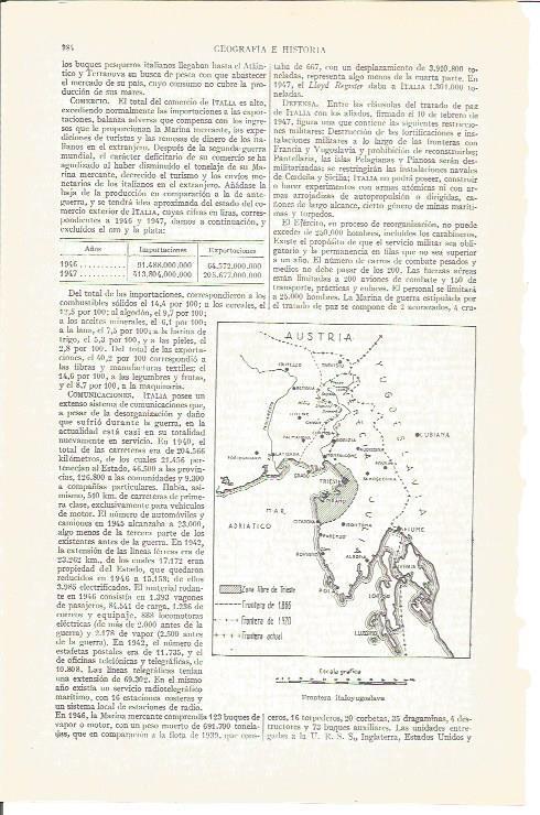 LAMINA V04011: Frontera italoyugoslava