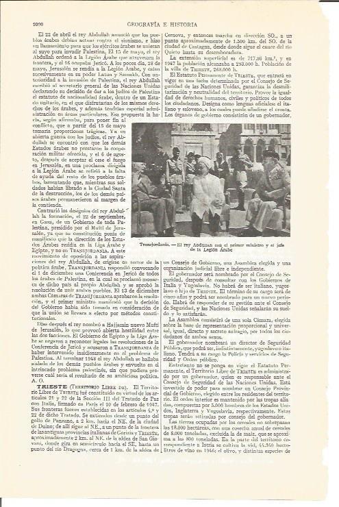 LAMINA V04036: Rey Abdullah y el jefe de la Legion Arabe