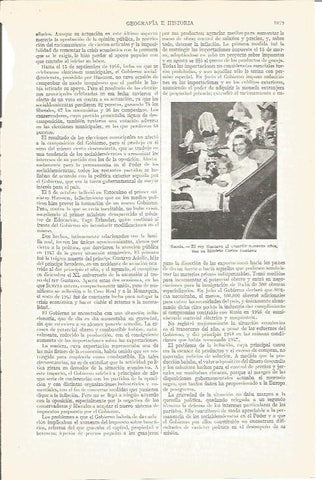 LAMINA V04031: El rey Gustavo y Carlos Gustavo en su noventa cumpleaños