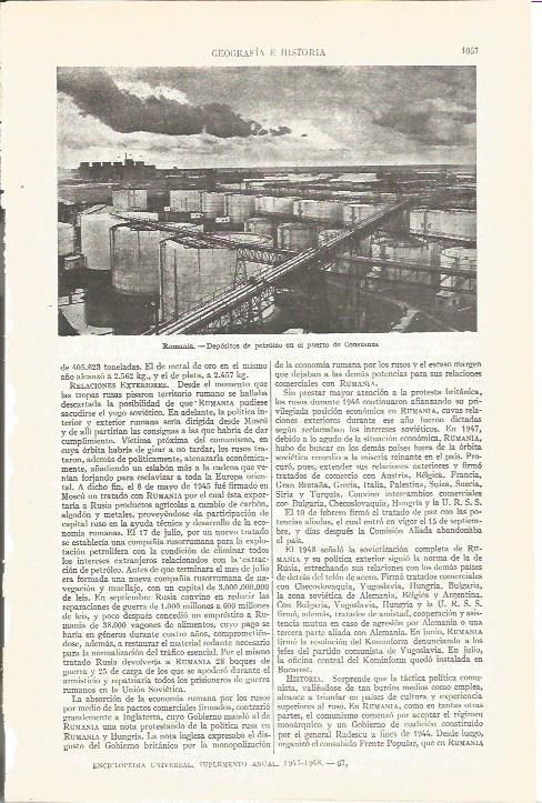 LAMINA V04023: Depositos de petroleo en Constanzas, Rumania