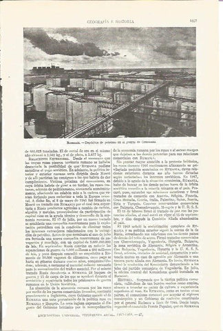 LAMINA V04023: Depositos de petroleo en Constanzas, Rumania