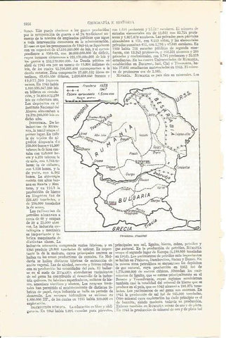LAMINA V04022: Mapa fronteras de Rumania