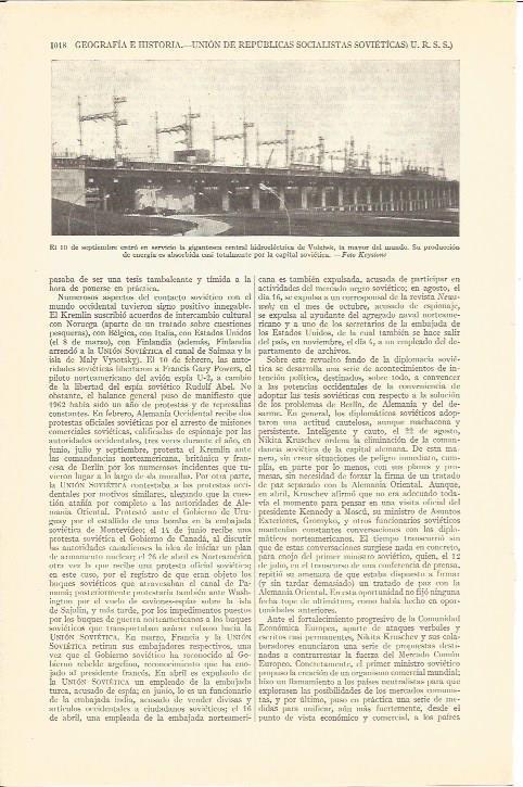 LAMINA V03133: Central hidroelectrica Volzhsk, Rusia