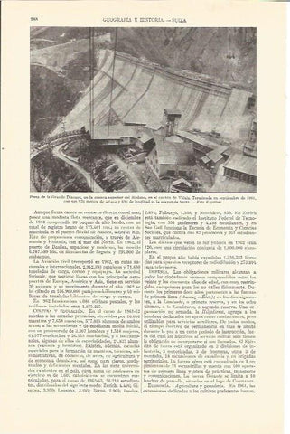 LAMINA V03125: Presa Grande-Dixence en Suiza