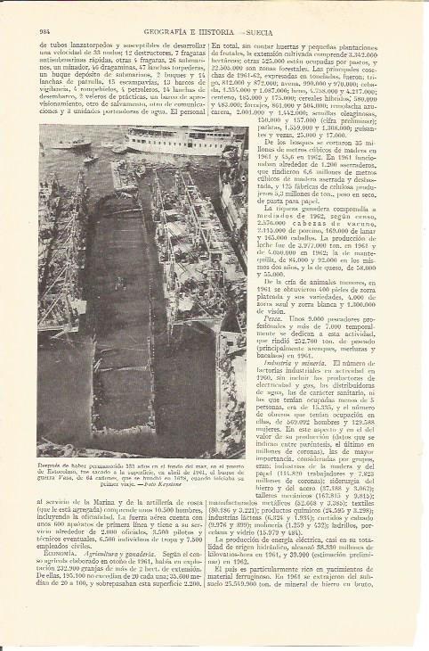 LAMINA V03123: Buque de guerra Vasa en el puerto de Estocolmo