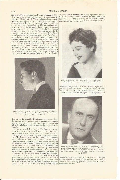 LAMINA V03153: Victoria de los Angeles, Odon Alfonso y Juan Gorostidi