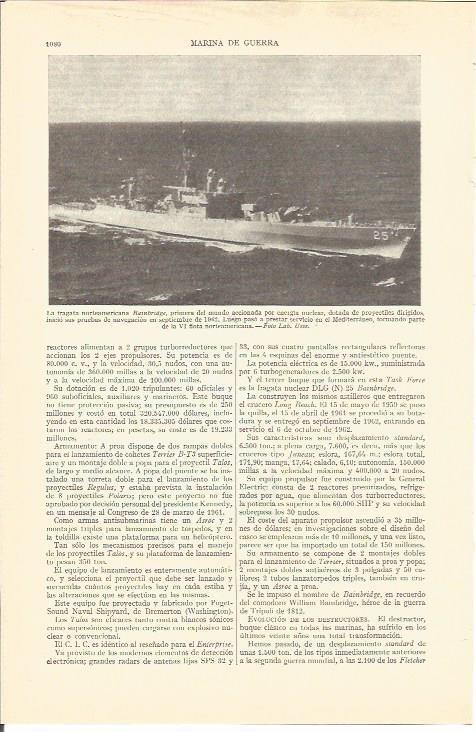 LAMINA V03142: Fragata Bainbridge