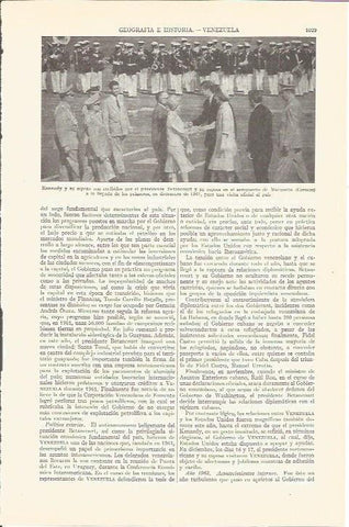 LAMINA V03138: Kennedy, su esposa y Betancourt en Maiquetia, Caracas