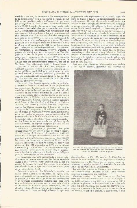 LAMINA V03137: Niño de Vietnam