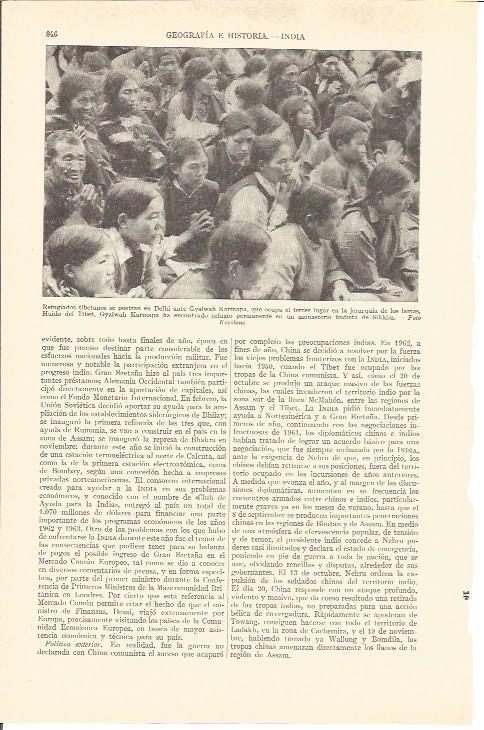 LAMINA V03088: Refugiados tibetanos en Delhi, India