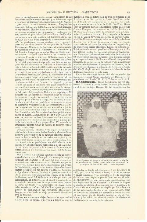 LAMINA V03106: Hassan II y su hermana en marzo 1961