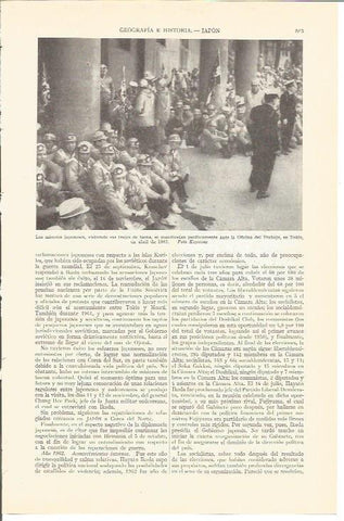 LAMINA V03102: Mineros de Japon en Tokio