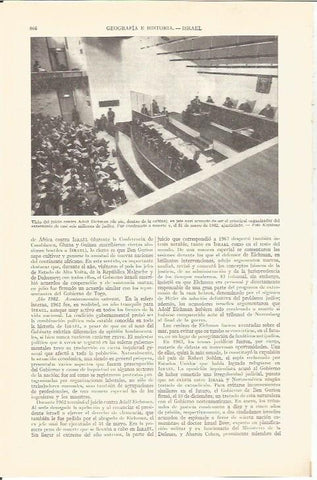 LAMINA V03094: Vista del juicio a Adolf Eichman