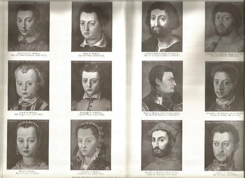 LAMINA V03211: Mienbros de la familia Medici retratados por Angel Allori