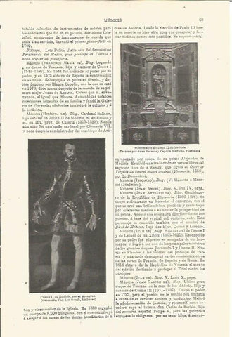 LAMINA V03209: Cosme II de Medicis por Bronzino y estatua Cosme II por Juan Bolonia