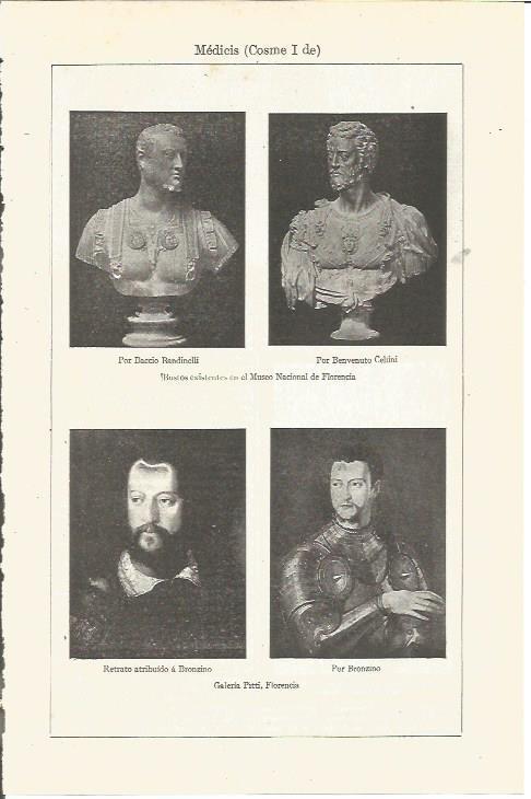 LAMINA V03208: Retrato atribuido a Bronzino y Bronzino
