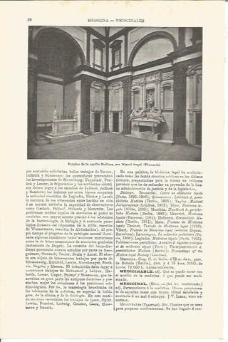 LAMINA V03202: Capilla Medicea por Miguel Angel en Florencia