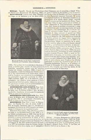LAMINA V03233: Retratos de Nicolas van der Meer y Cornelia Vooght por Frans Hals