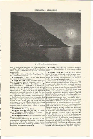 LAMINA V03198: El sol de medianoche en el Cabo Norte