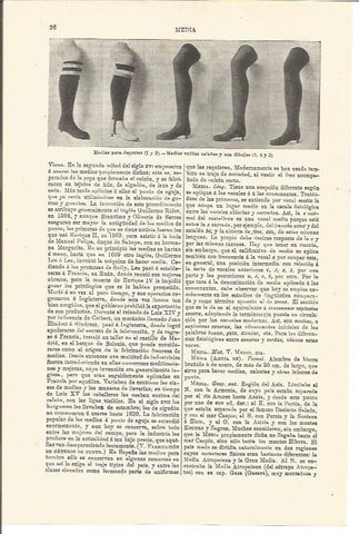 LAMINA V03197: Medias para deportes, caladas y con dibujos
